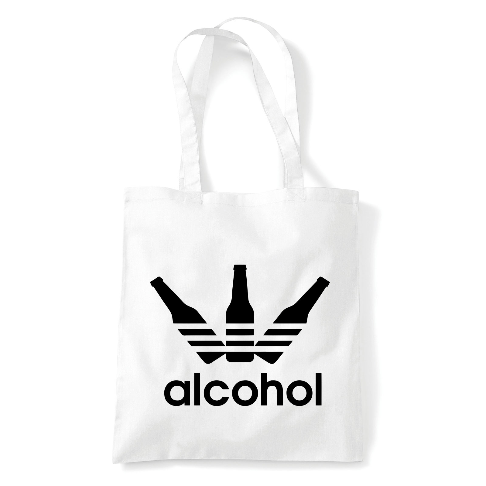 alcohol sör alkohol Fehér Shopper Vászontáska