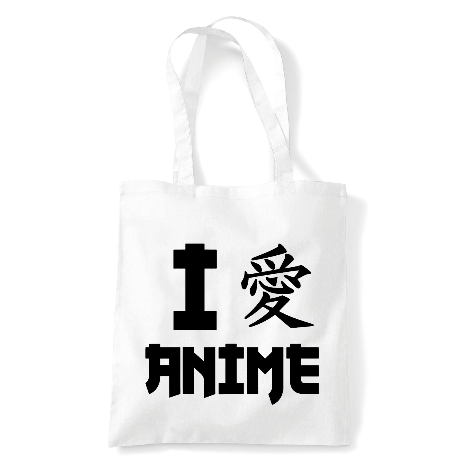 anime Fehér Shopper Vászontáska