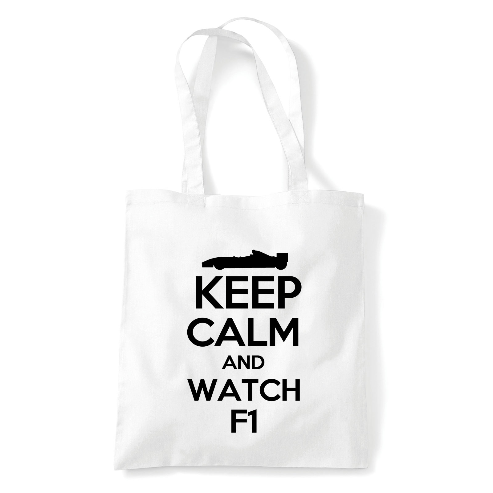 f1 forma 1 formula 1 Fehér Shopper Vászontáska