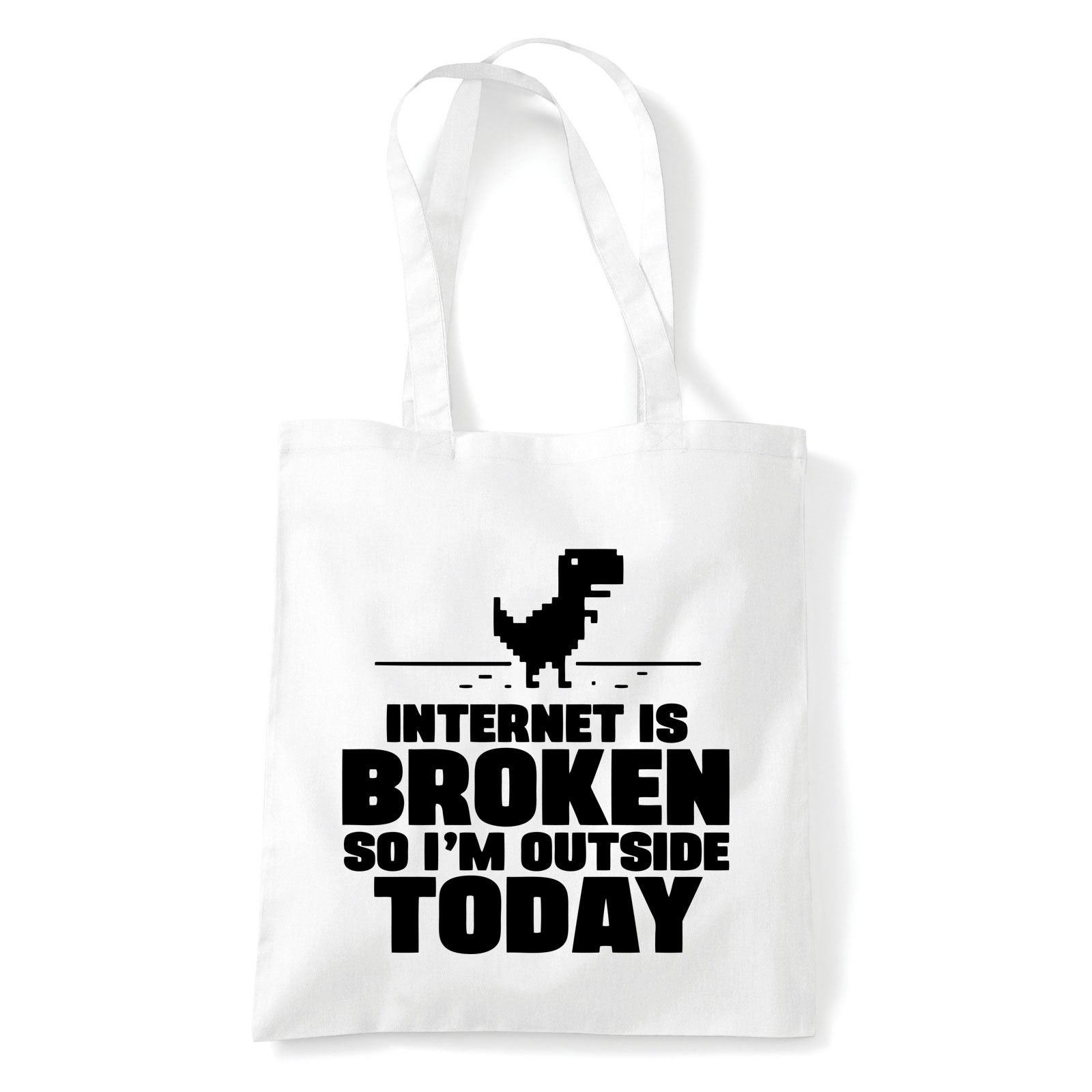 google chromes t-rex Fehér Shopper Vászontáska