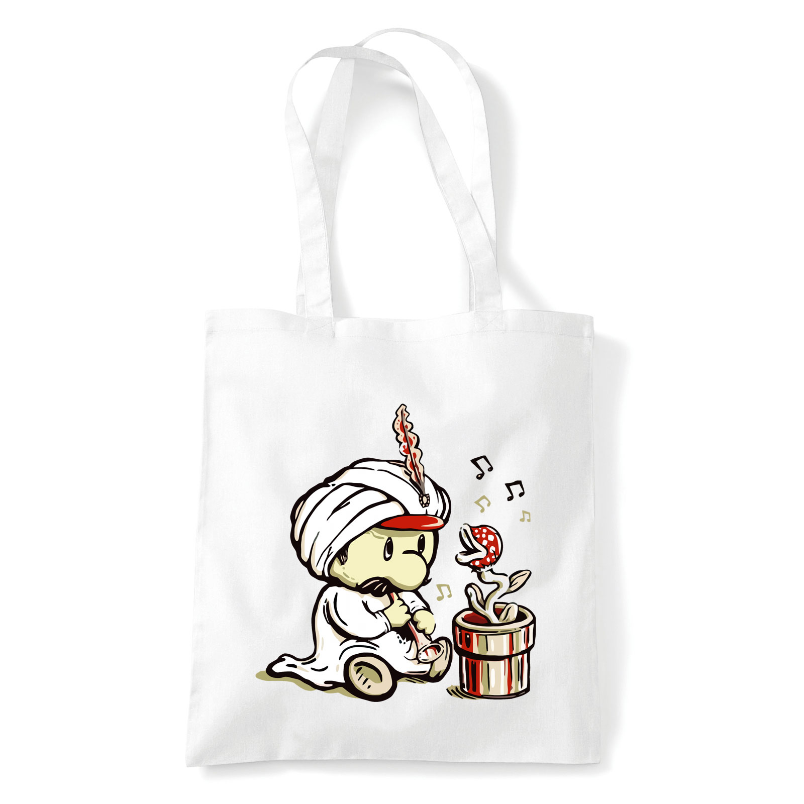 super mario mario Fehér Shopper Vászontáska
