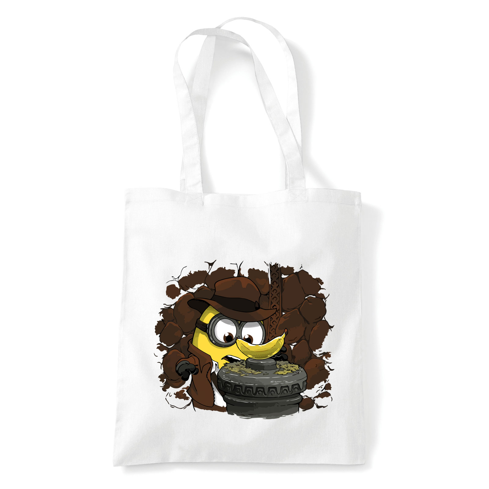 banana minions minyonok Fehér Shopper Vászontáska