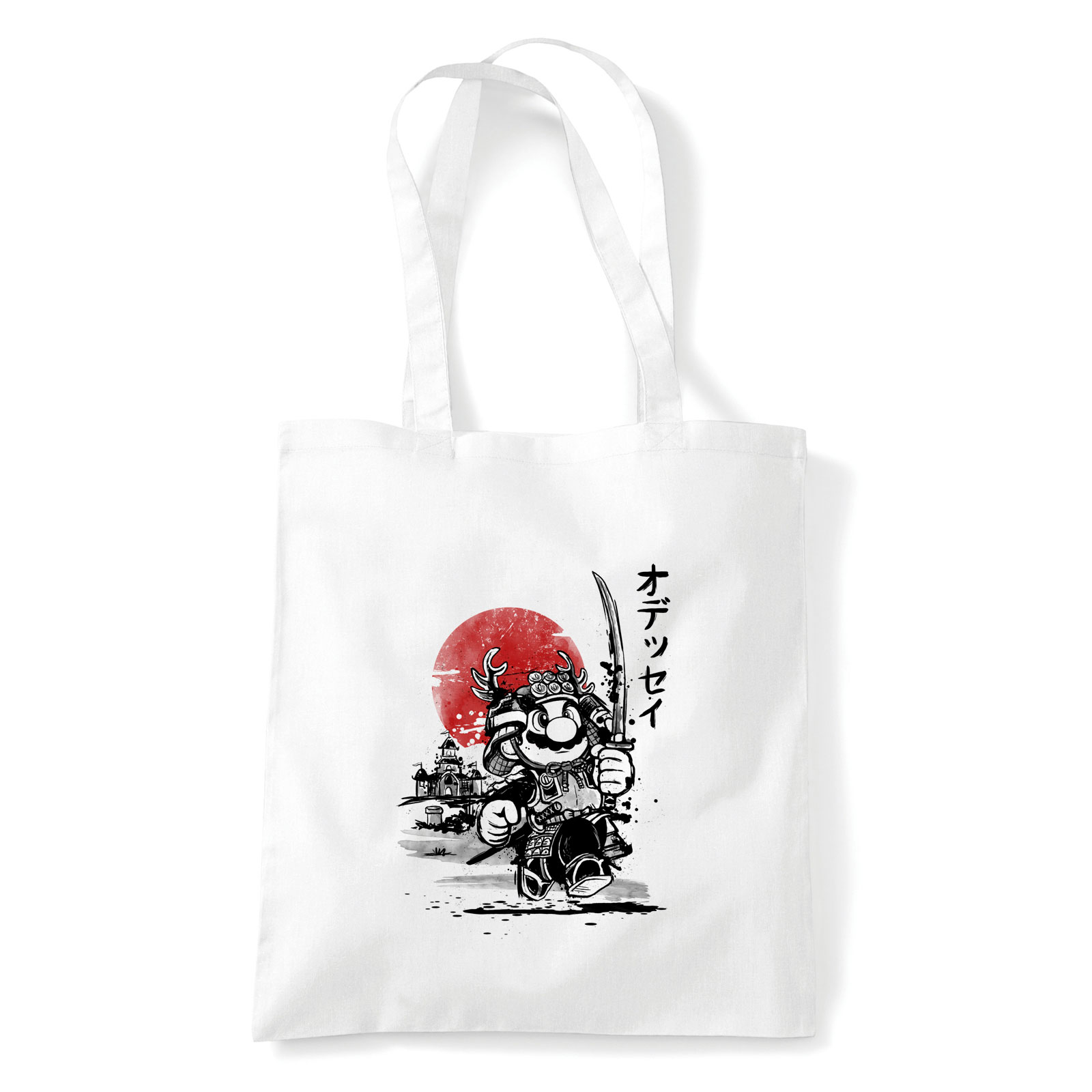 super mario Fehér Shopper Vászontáska
