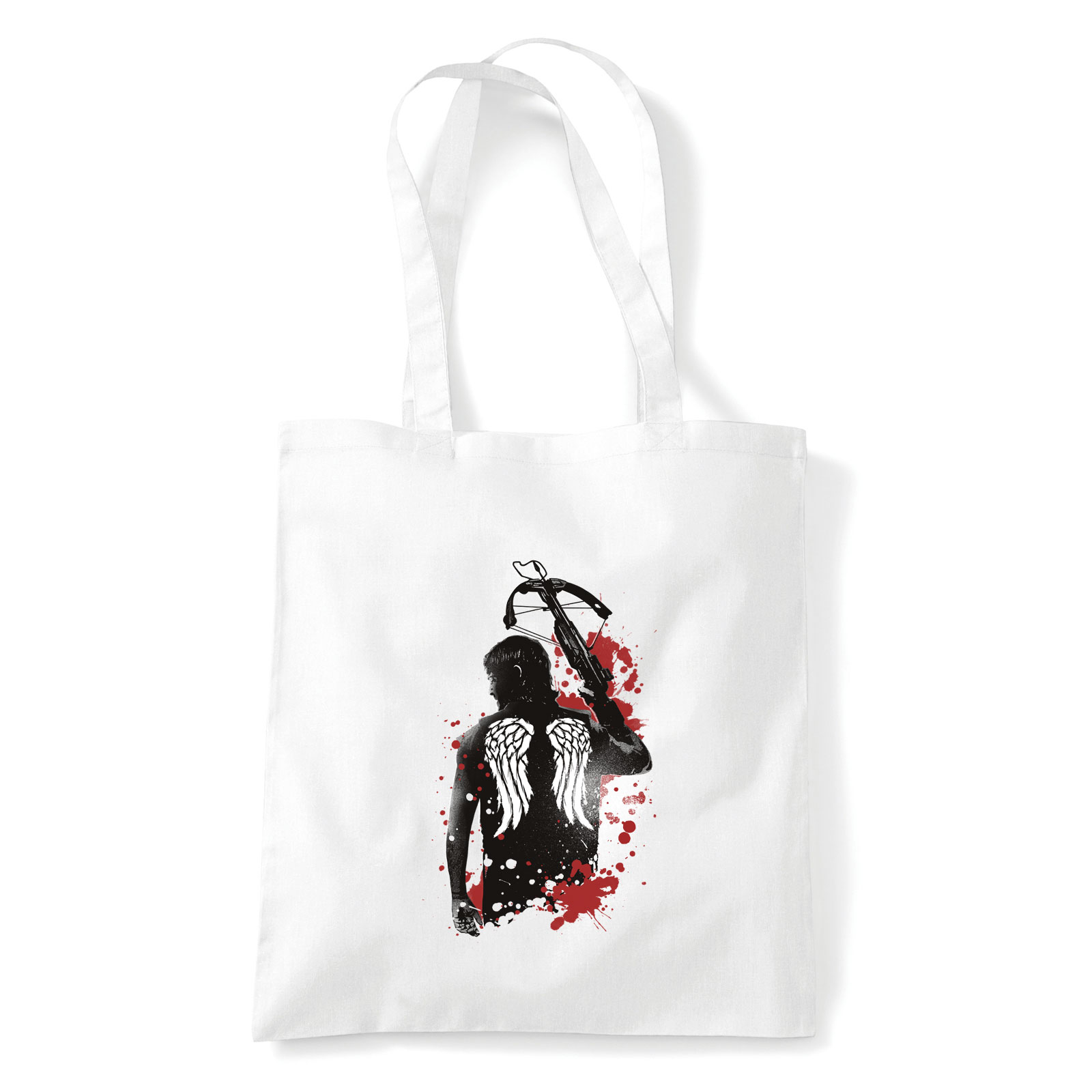 daryl dixon walking dead Fehér Shopper Vászontáska