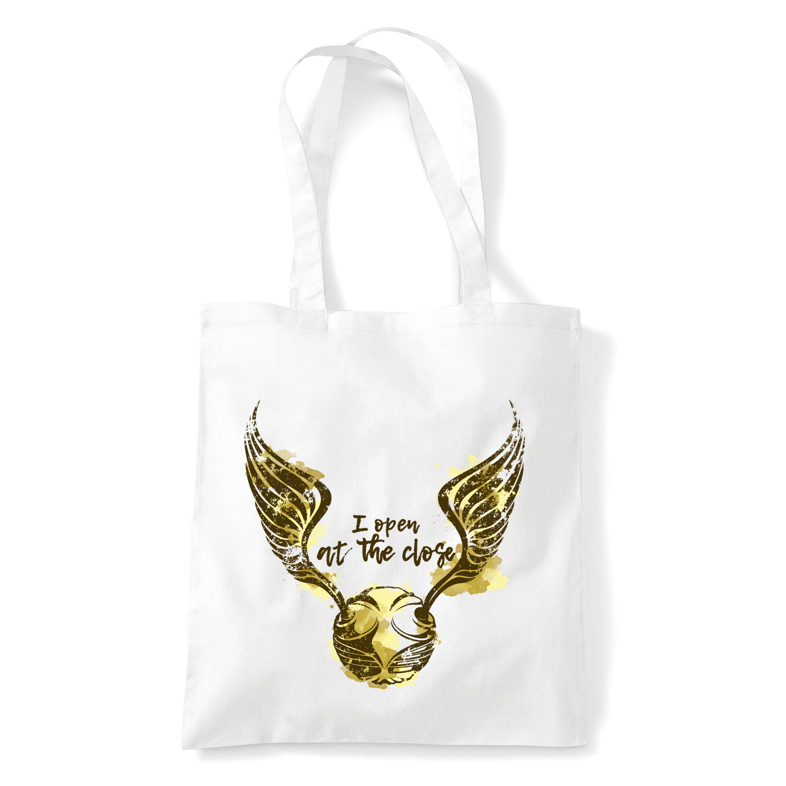 aranycikesz harry potter Fehér Shopper Vászontáska