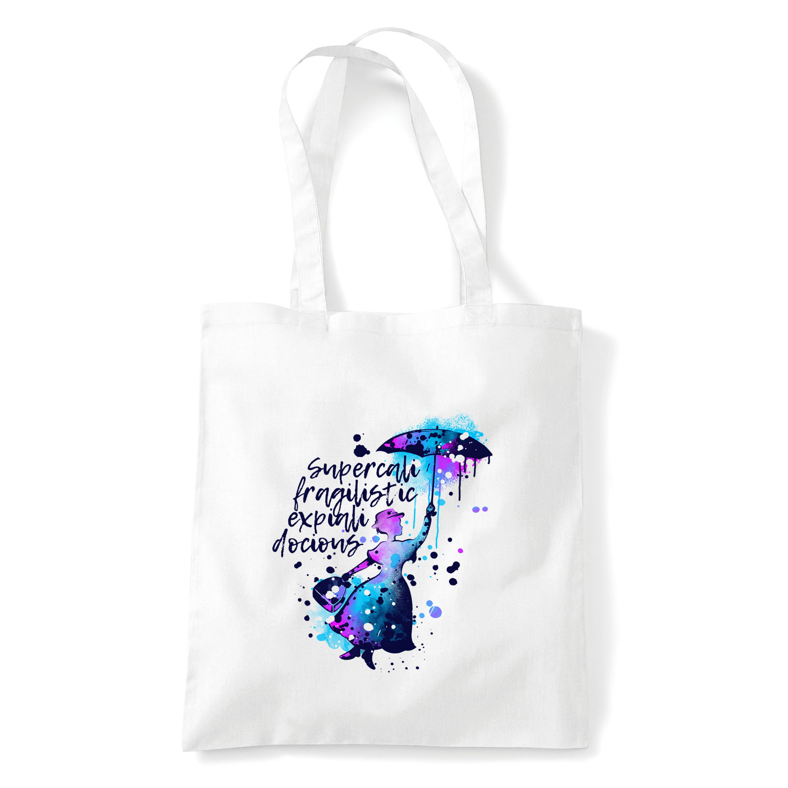 marry poppins Fehér Shopper Vászontáska