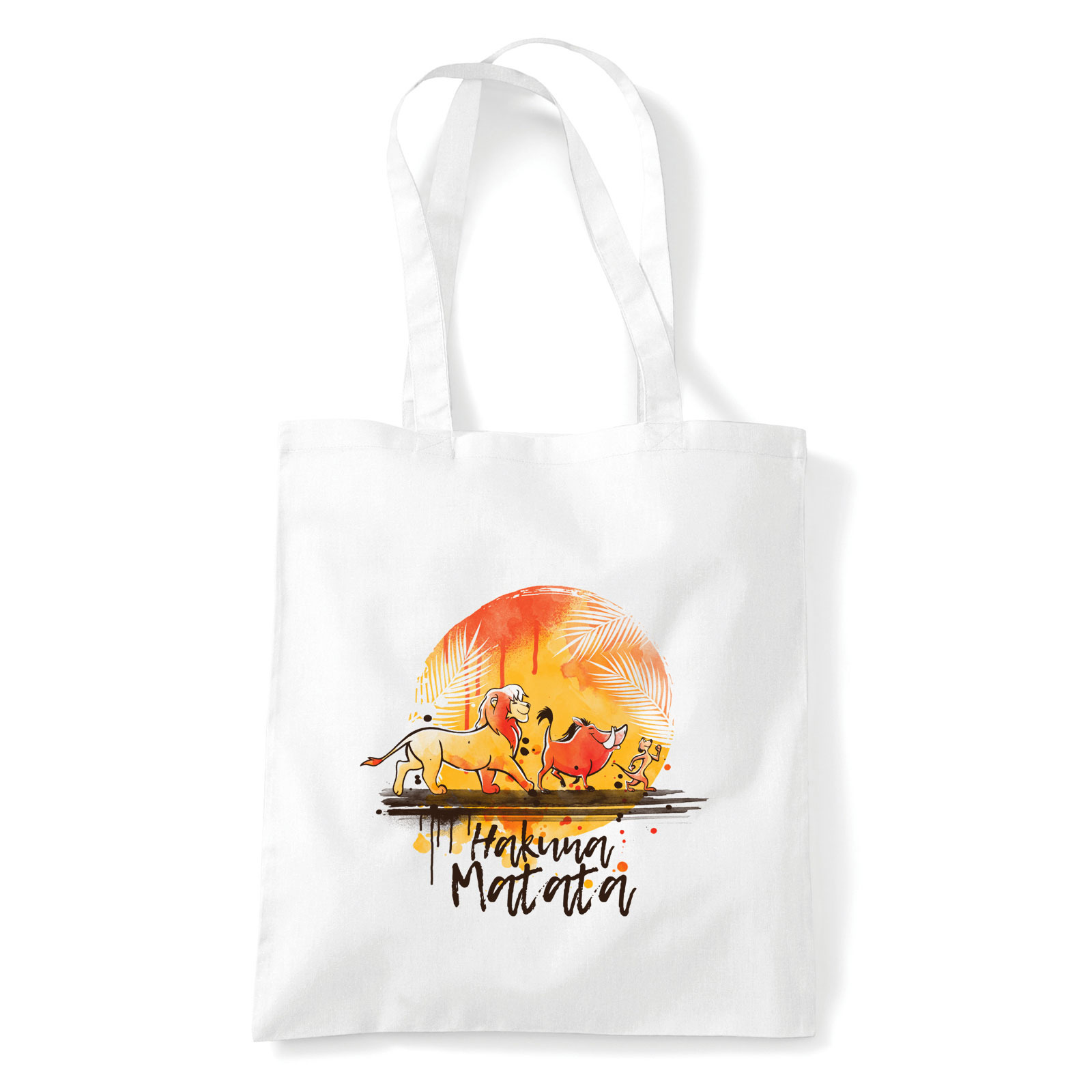 hakuna matata az oroszlánkirály Fehér Shopper Vászontáska