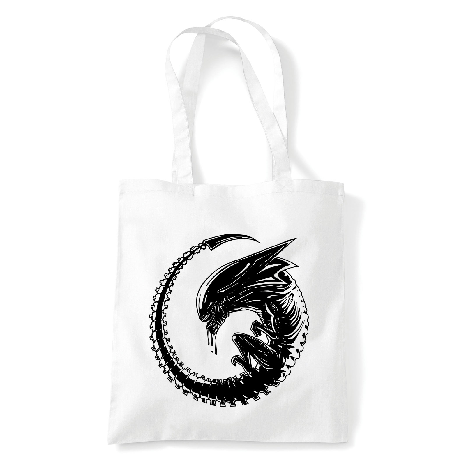 alien Fehér Shopper Vászontáska