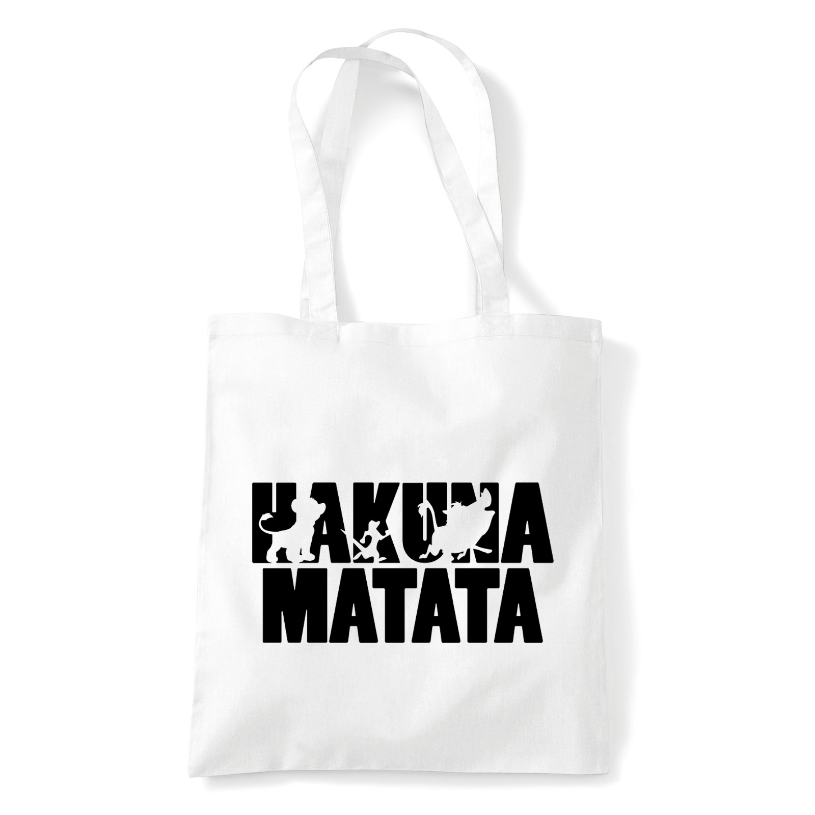 hakuna matata oroszlánkirály Fehér Shopper Vászontáska