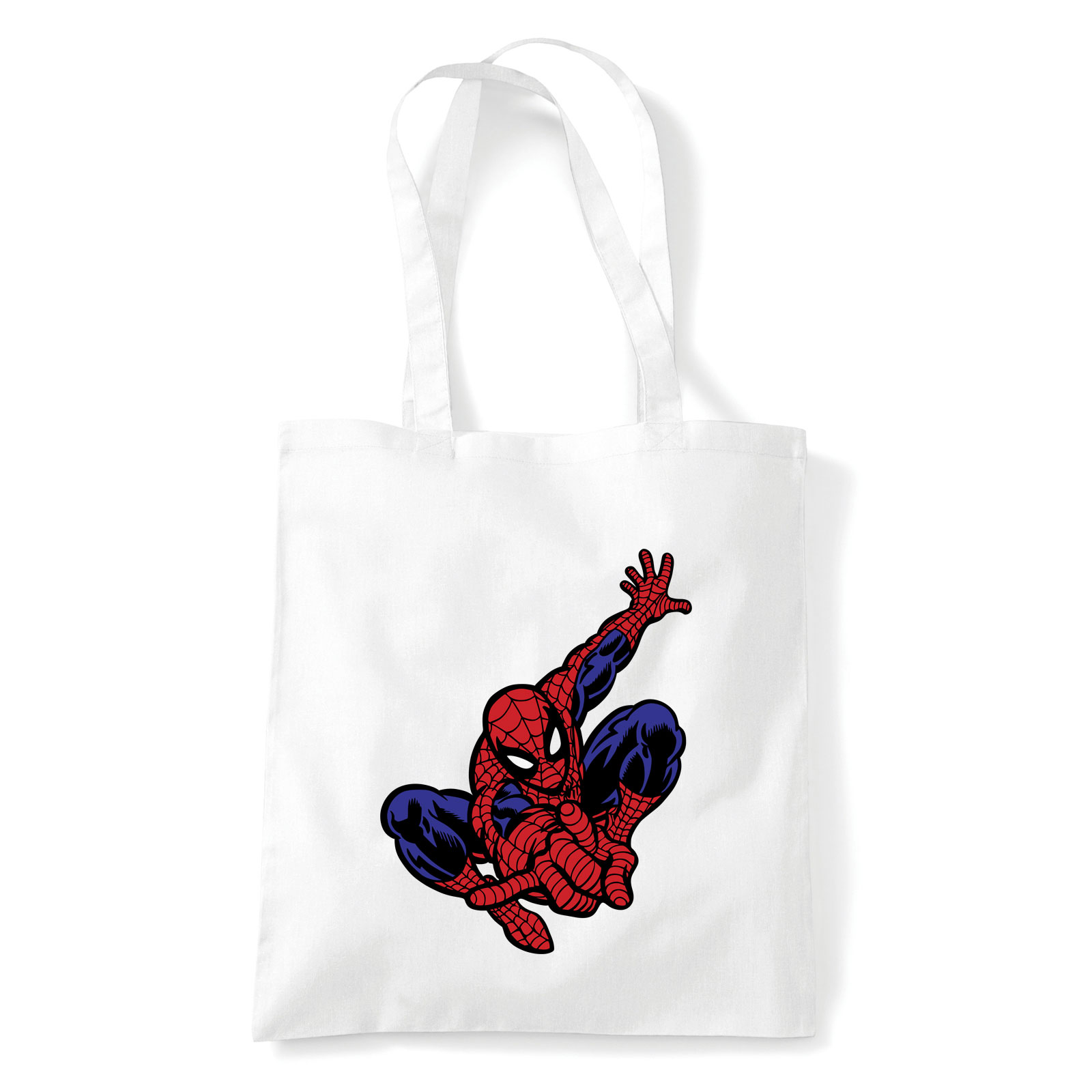 spider man pókember Fehér Shopper Vászontáska