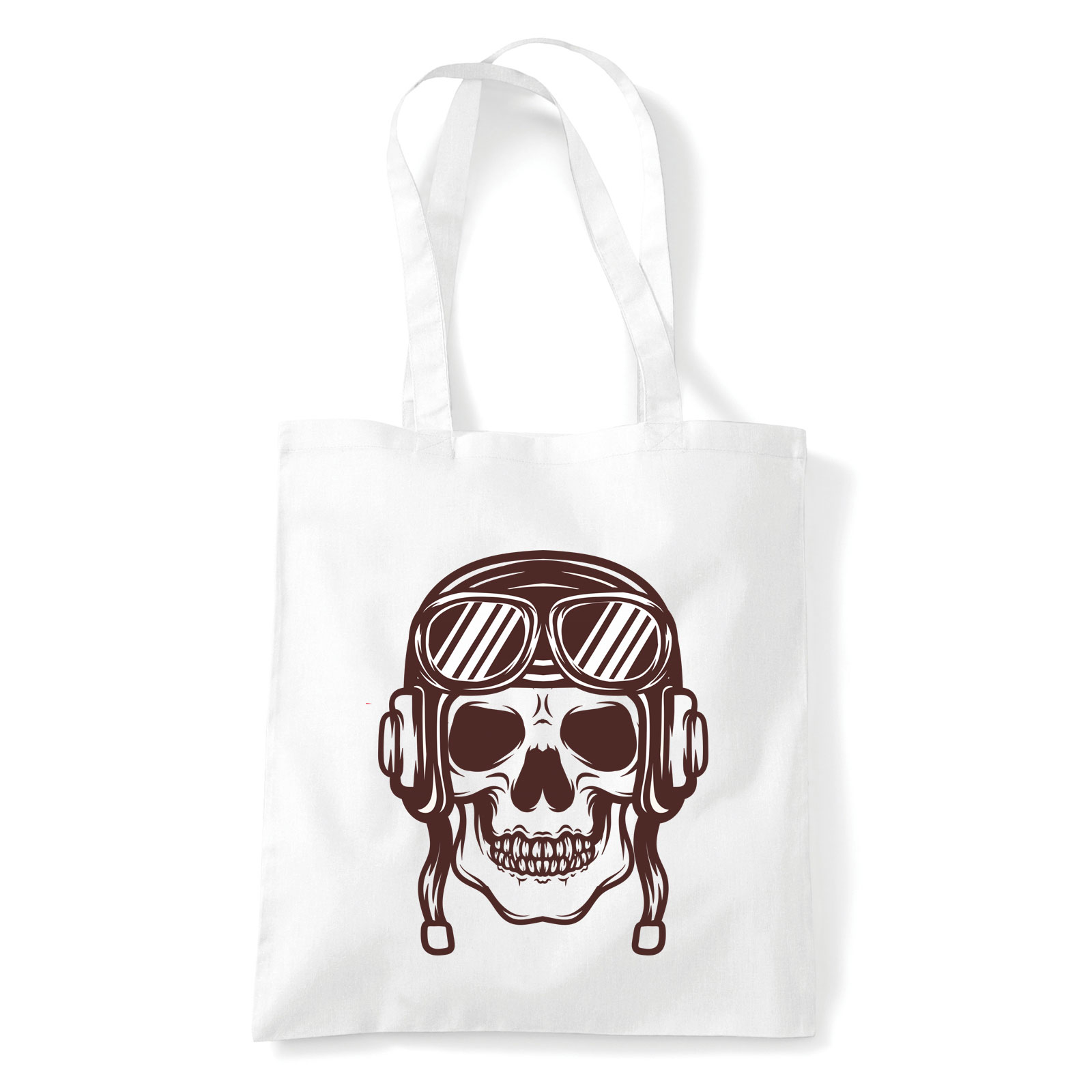 koponya Fehér Shopper Vászontáska