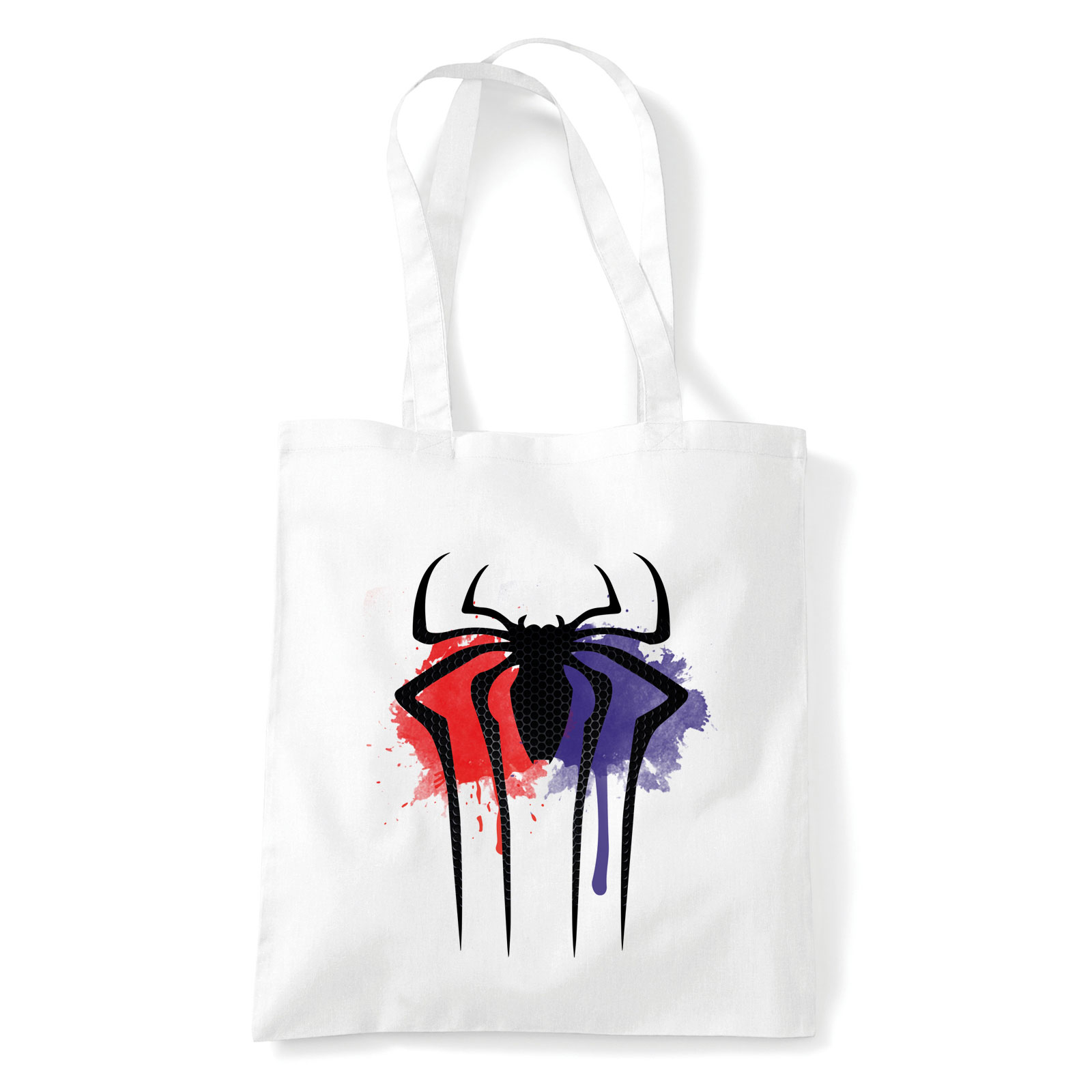 spider man pókember Fehér Shopper Vászontáska