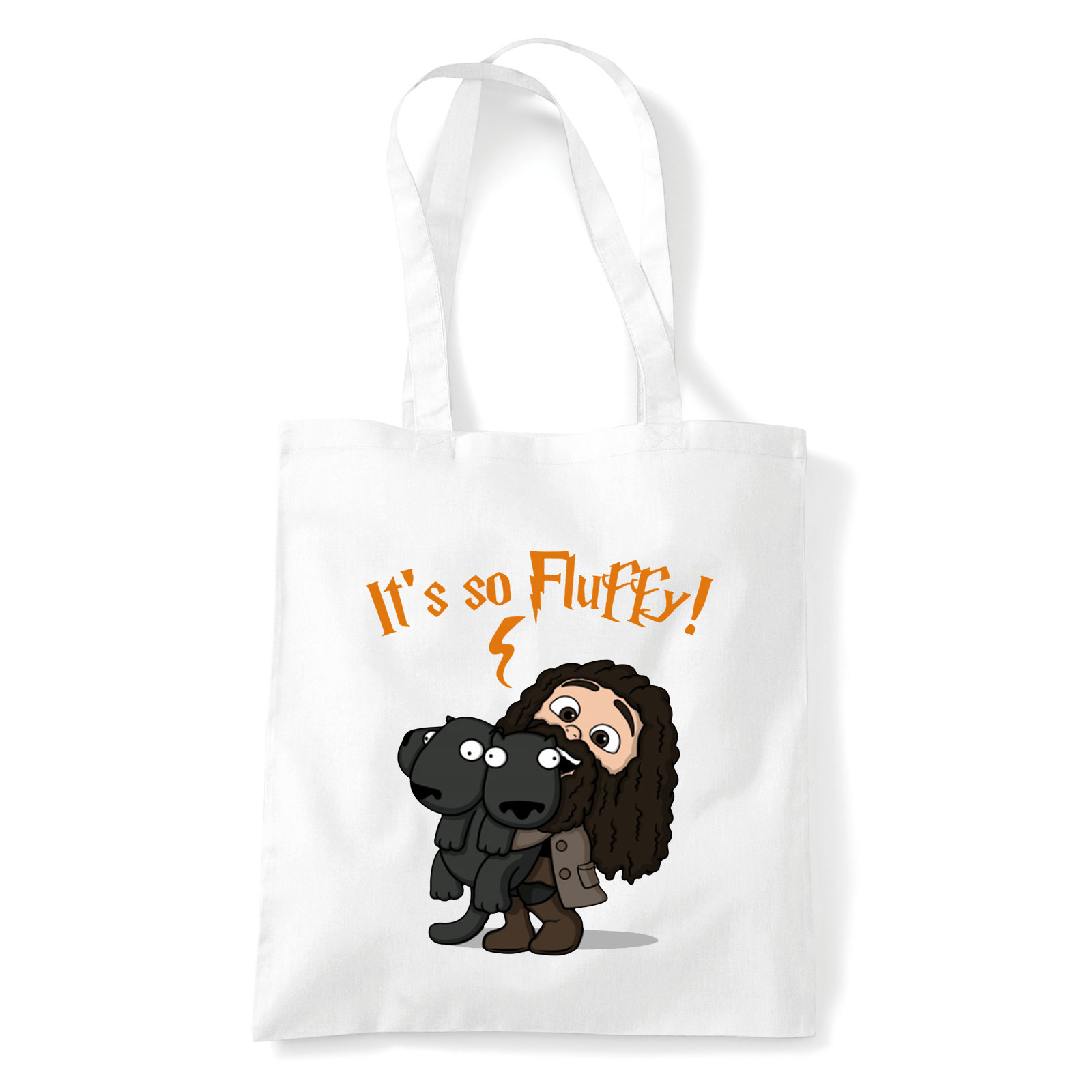 harry potter hagrid bolyhoska Fehér Shopper Vászontáska