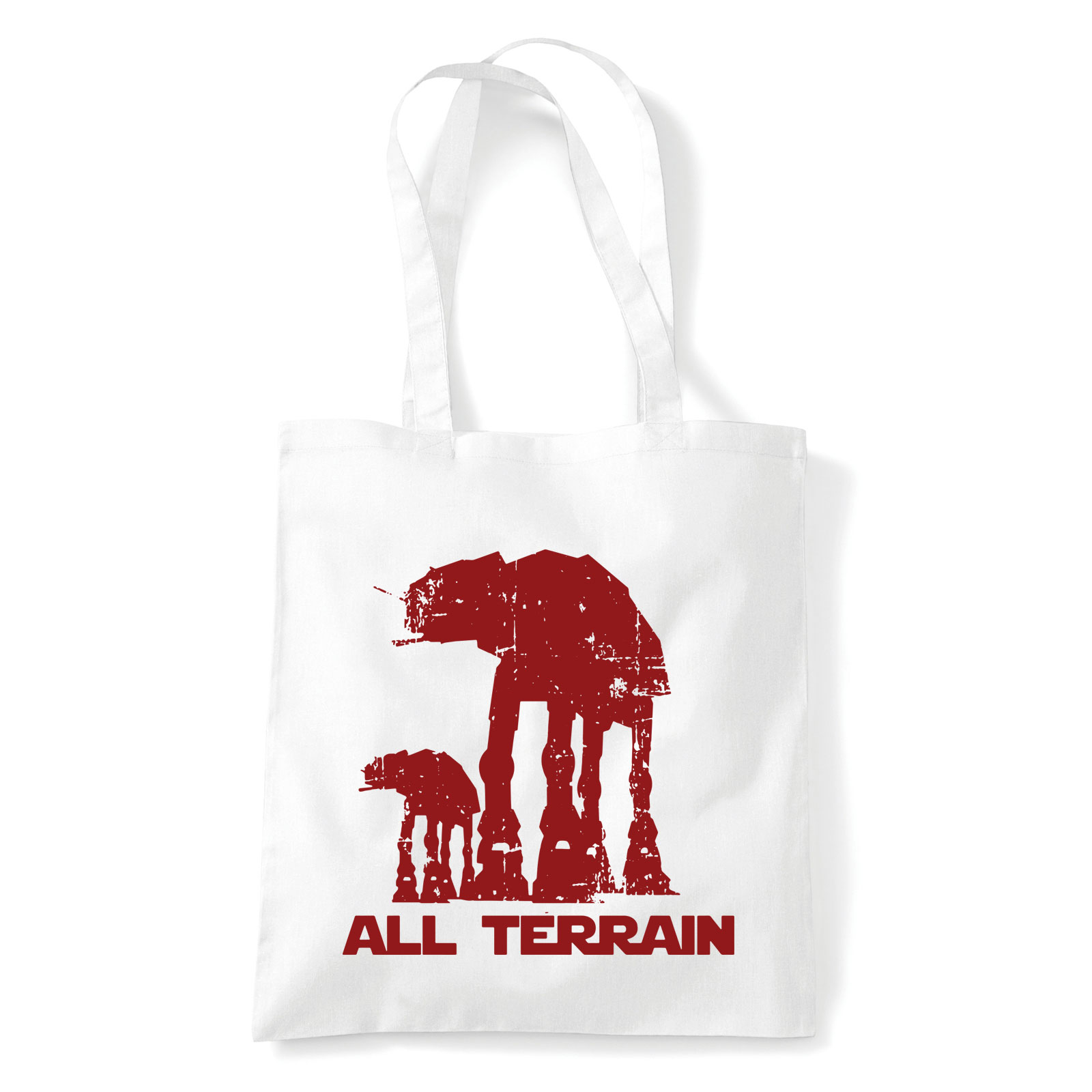 all terrain at at ATAT star wars Fehér Shopper Vászontáska