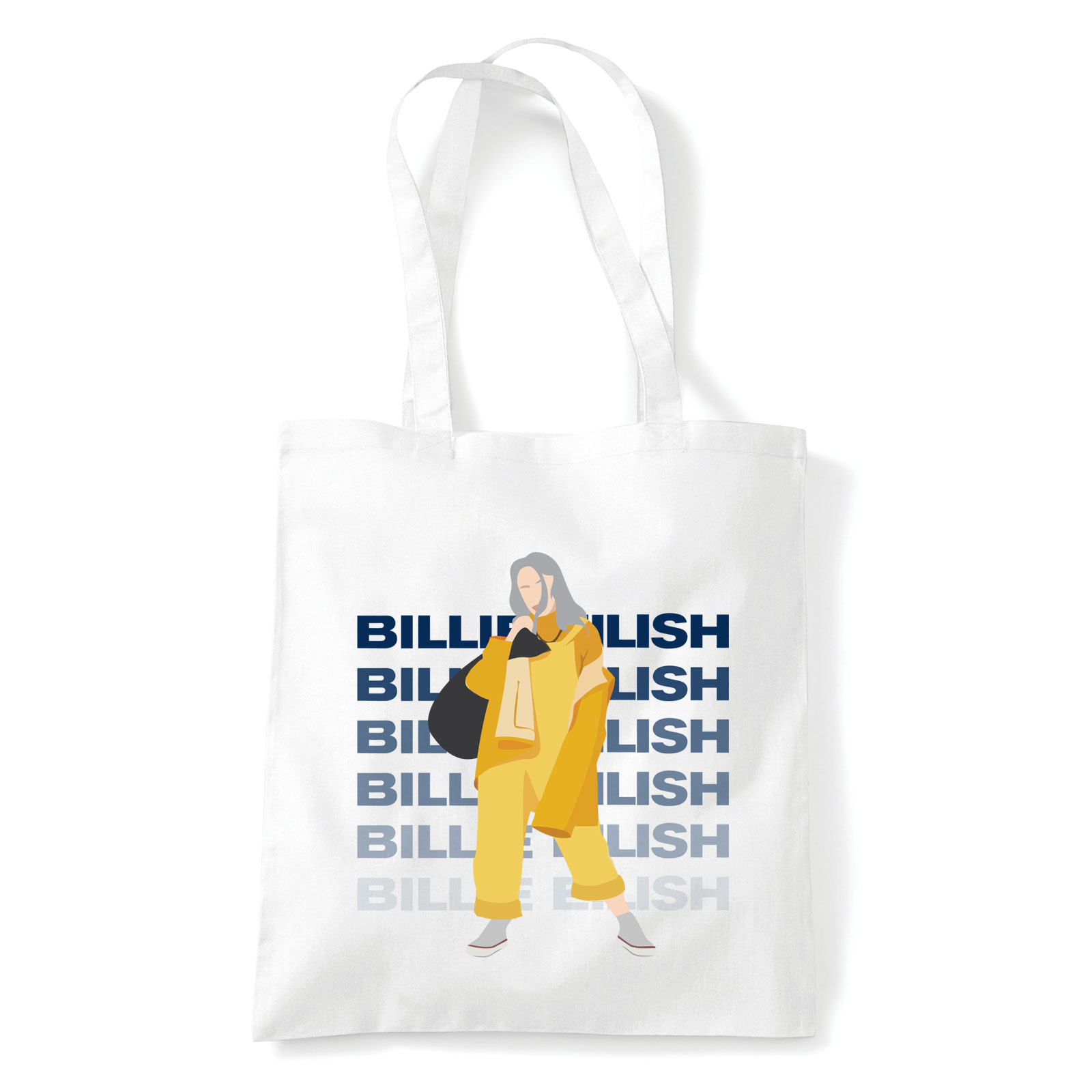 billie eilish Fehér Shopper Vászontáska