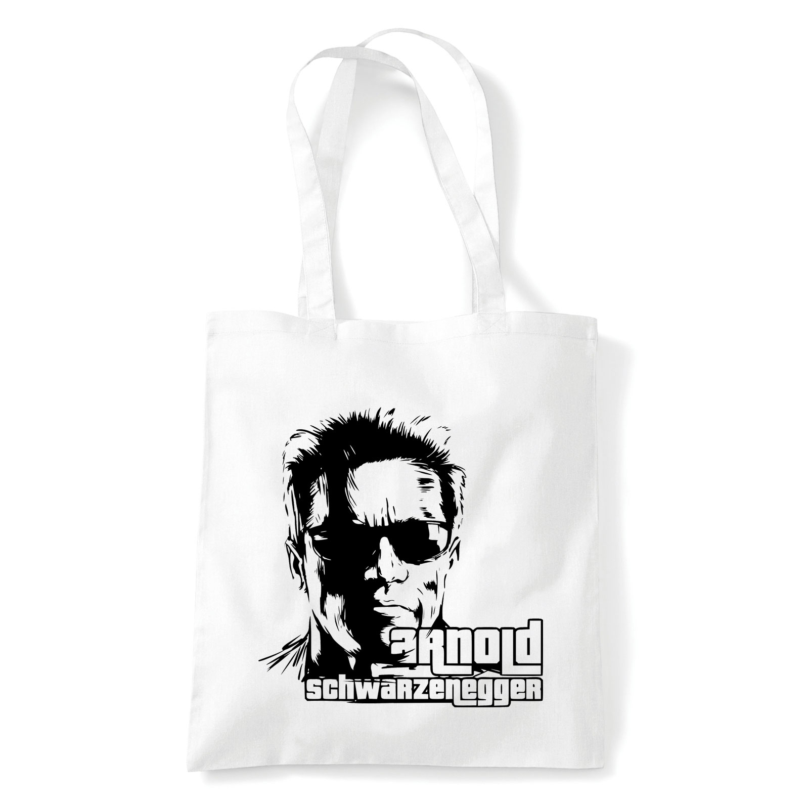 arnold schwarzenegger Fehér Shopper Vászontáska