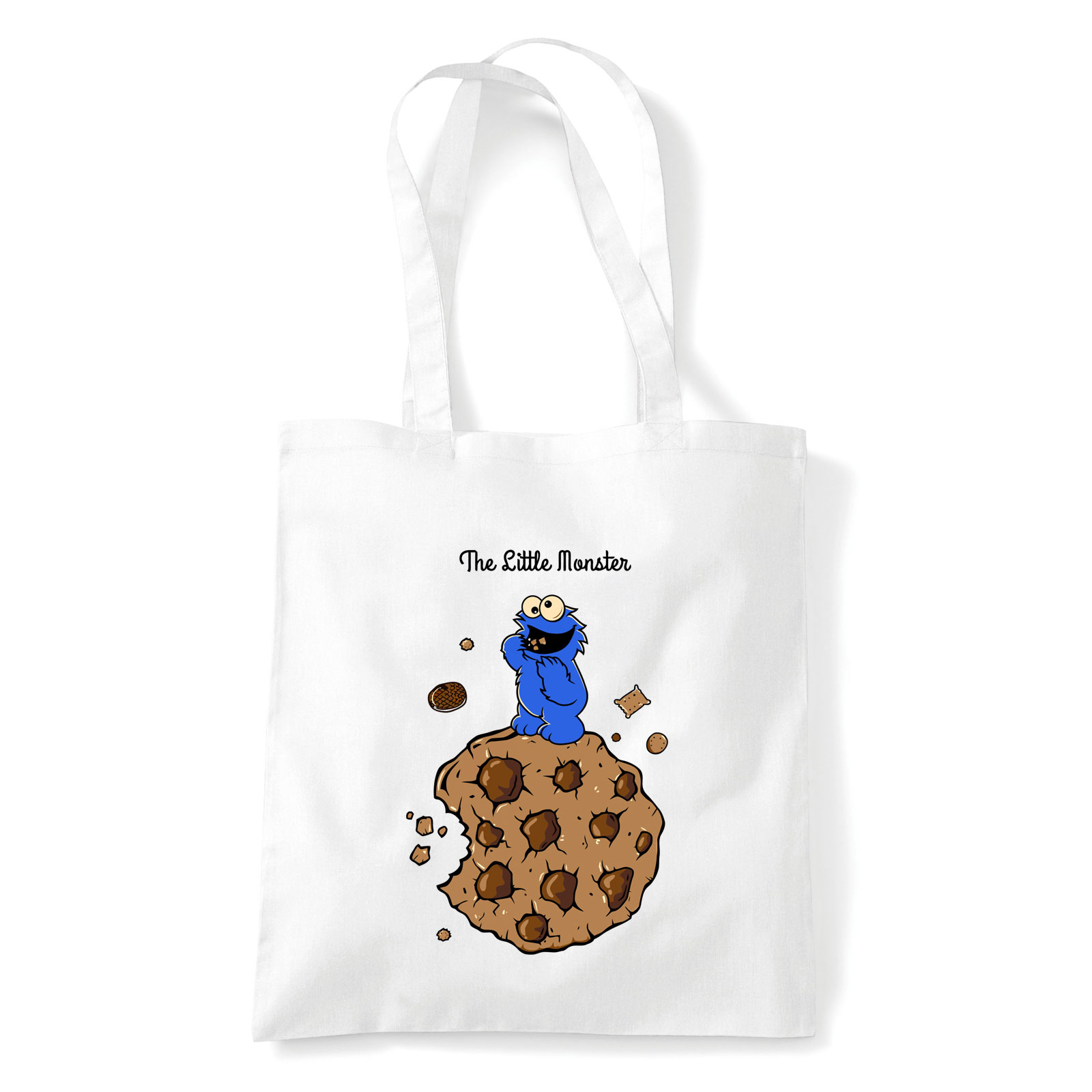 sütiszörny cookie monster Fehér Shopper Vászontáska