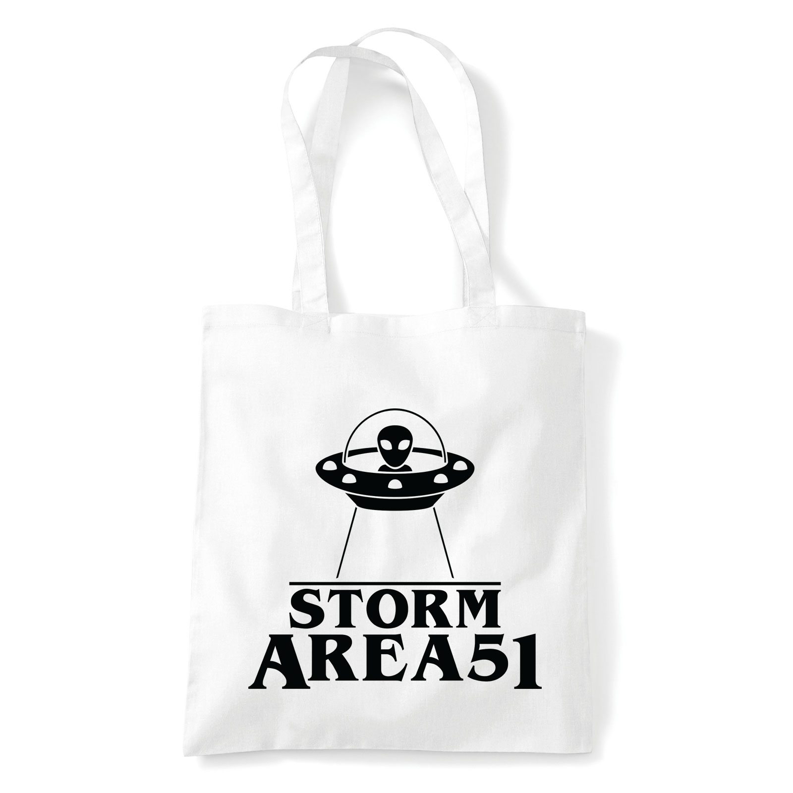 area 51 51 es körzet ufo Fehér Shopper Vászontáska