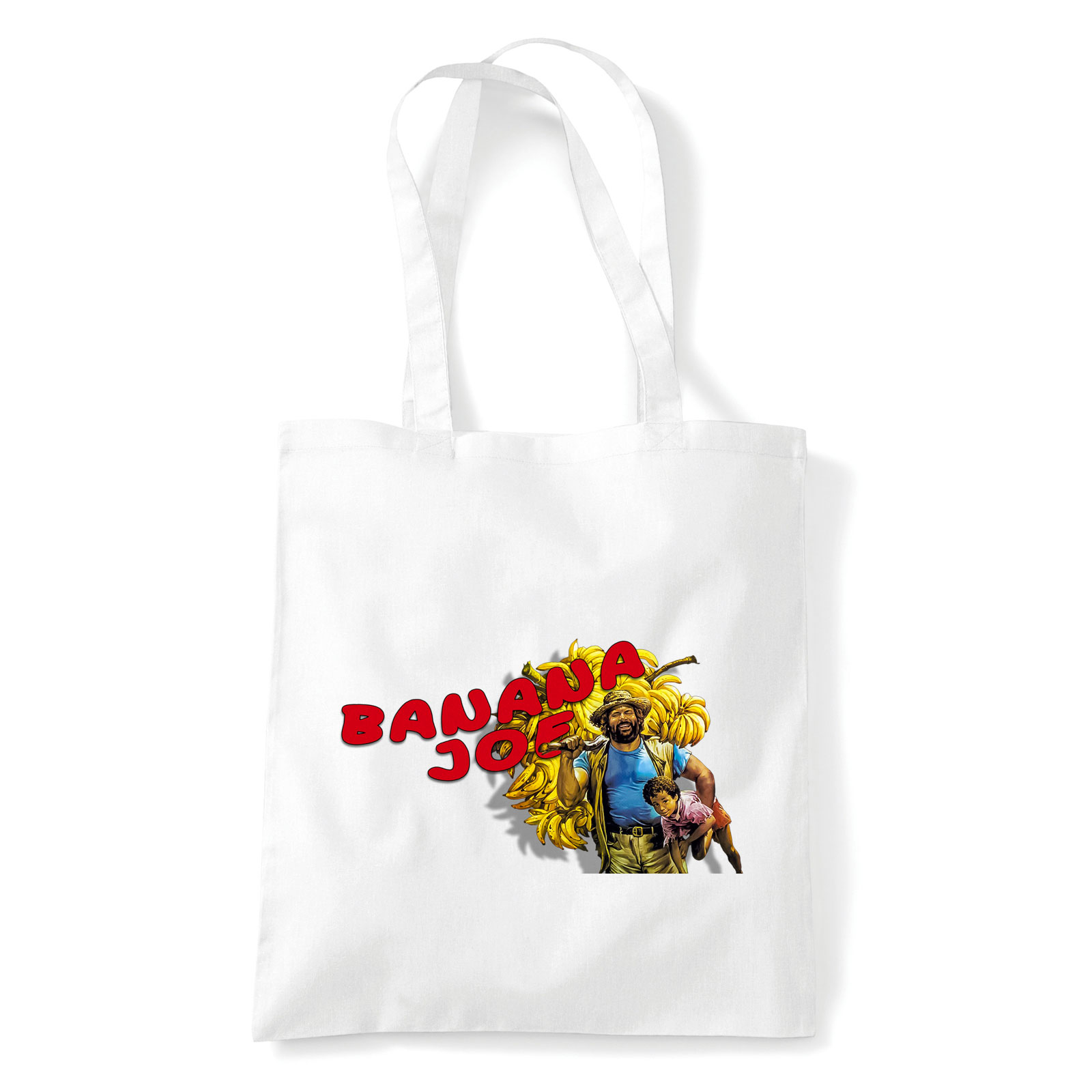 banános joe bud spencer Fehér Shopper Vászontáska