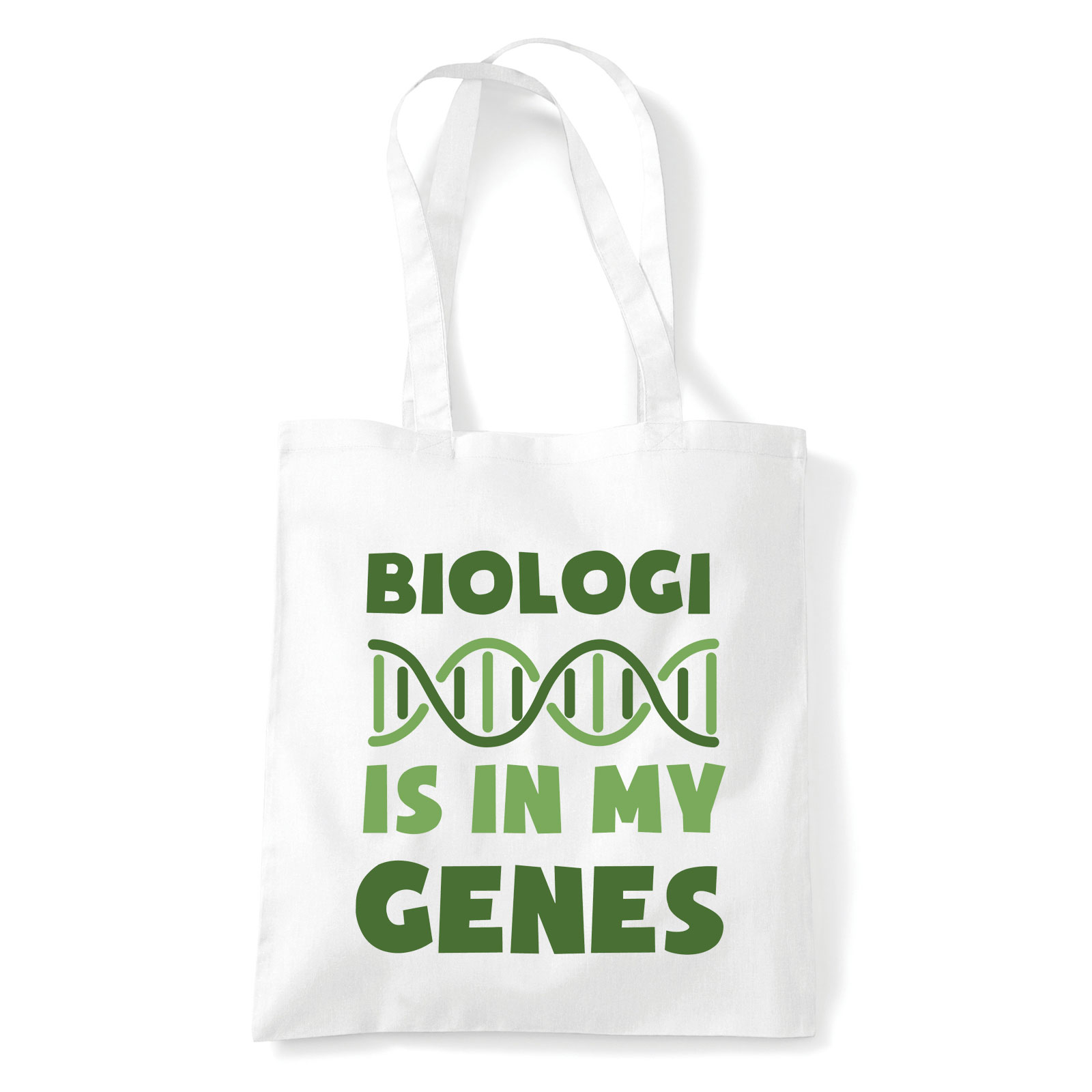 biológia biológus Fehér Shopper Vászontáska