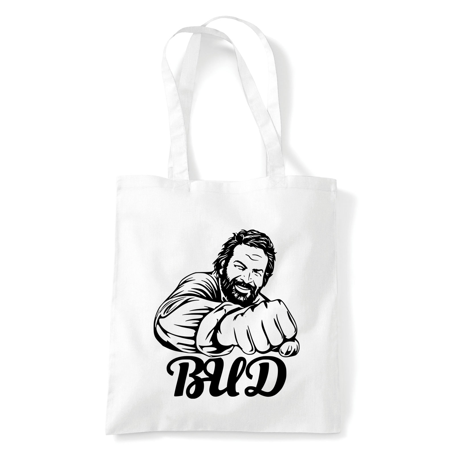 bud spencer Fehér Shopper Vászontáska