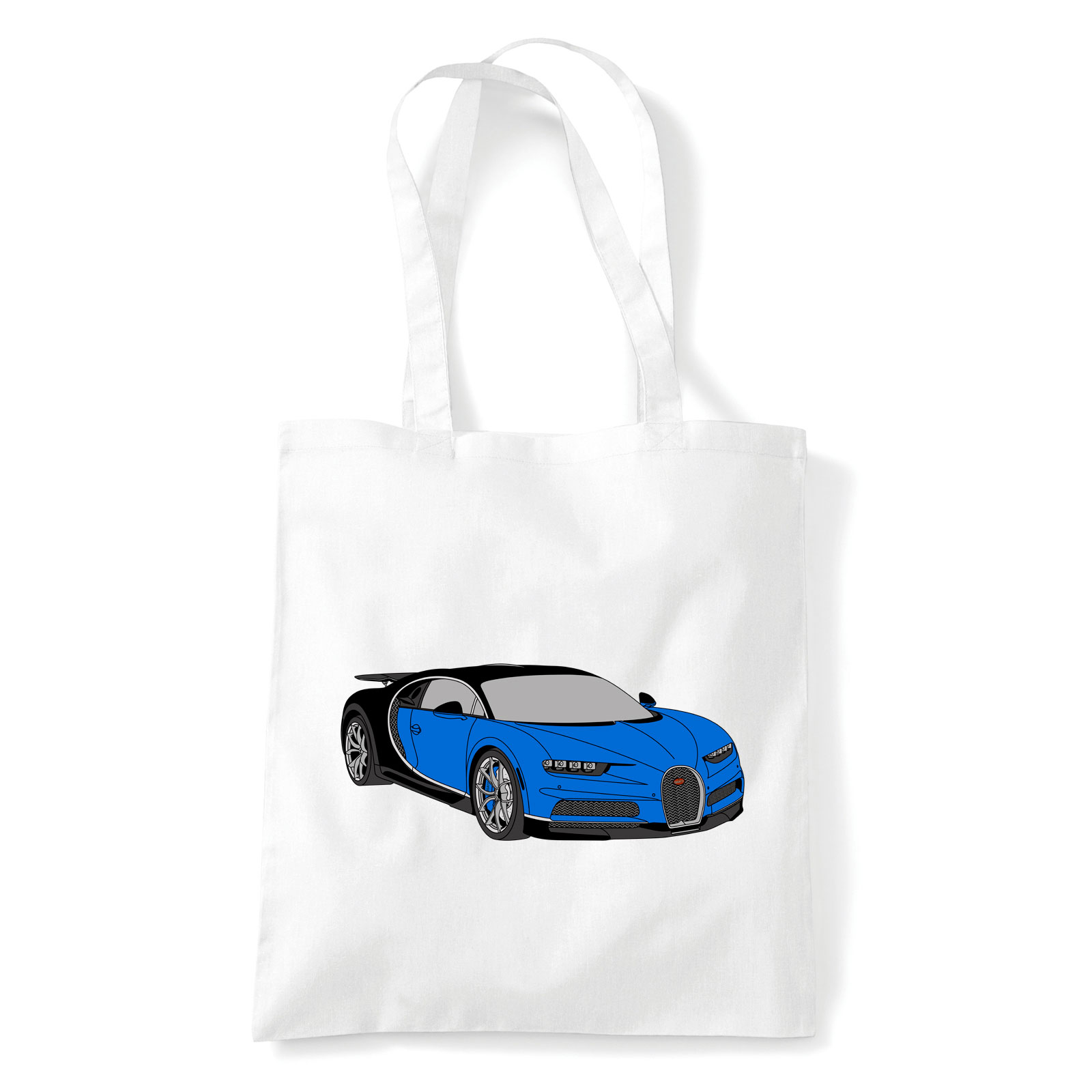 Bugatti Veyron Fehér Shopper Vászontáska