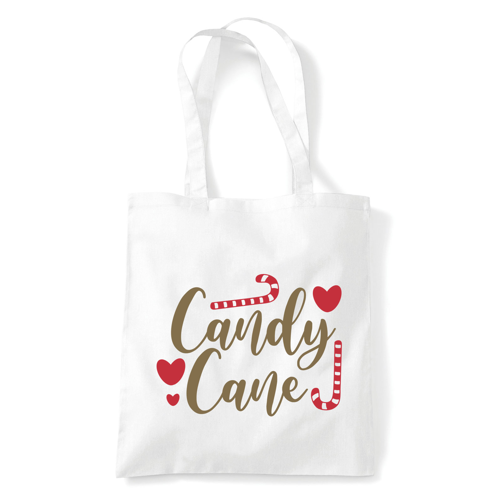 candy care karácsony karácsonyos Fehér Shopper Vászontáska