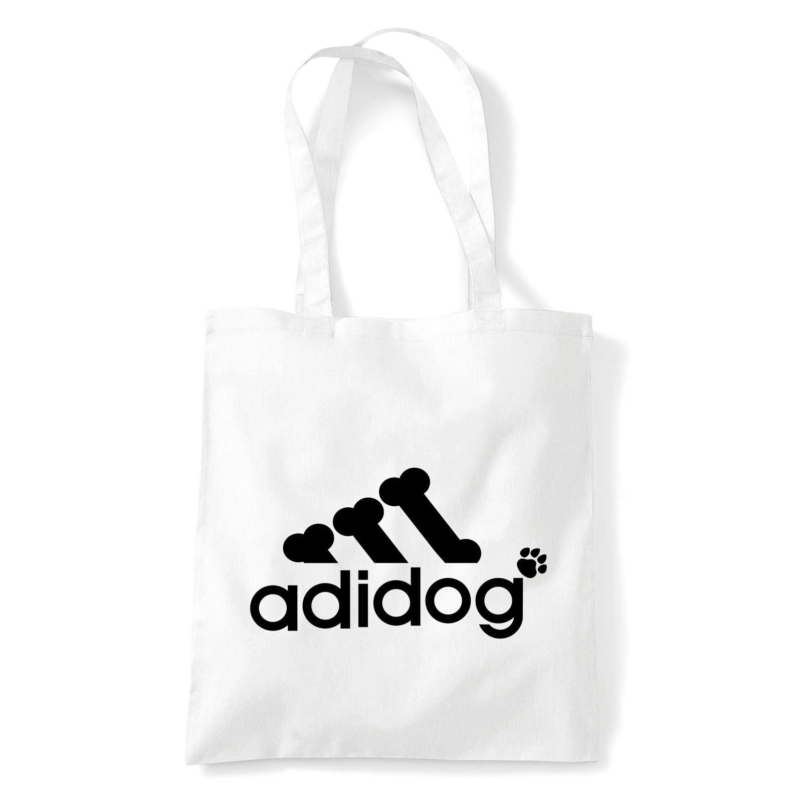 kutya kutyás adidog Fehér Shopper Vászontáska