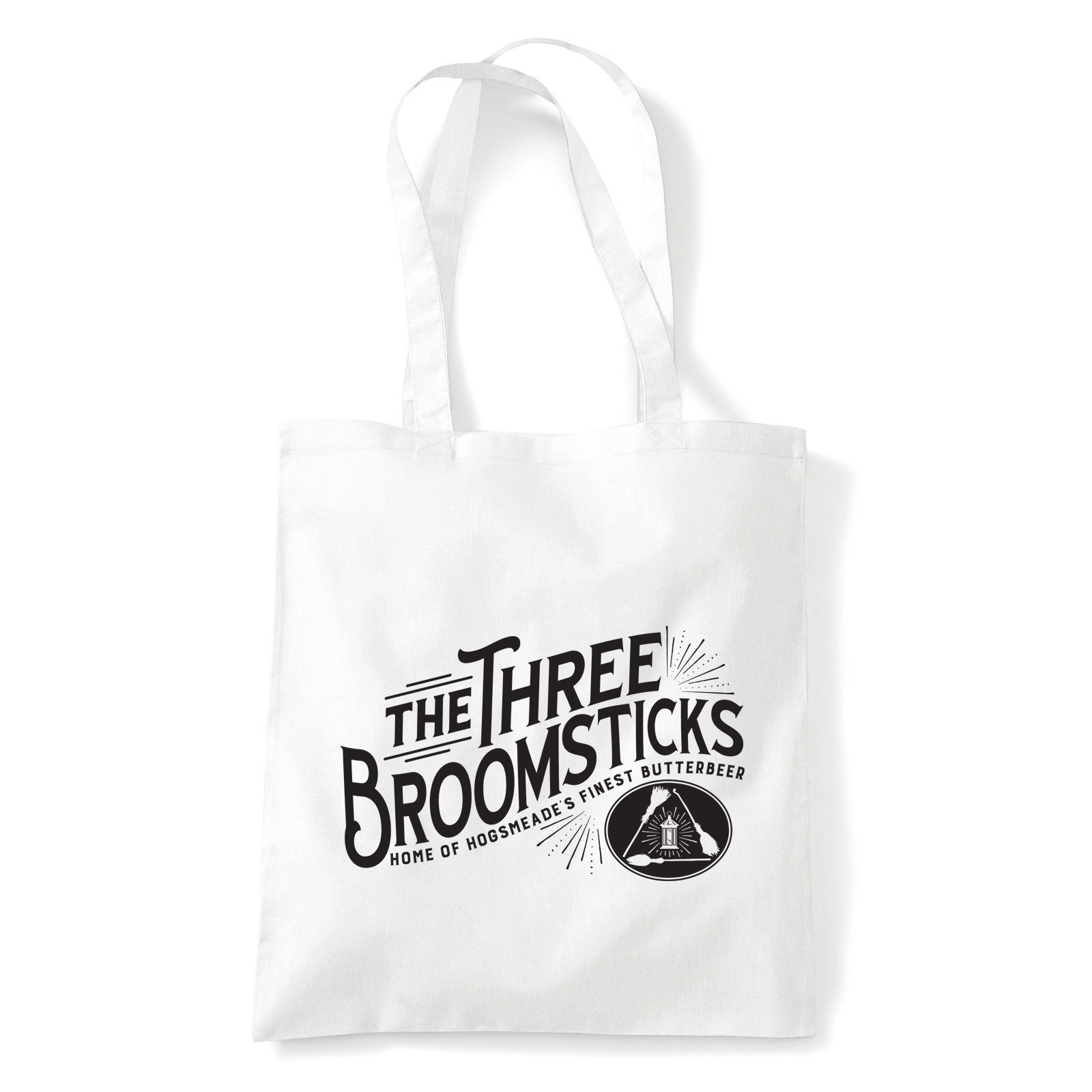 a három seprű harry potter Fehér Shopper Vászontáska
