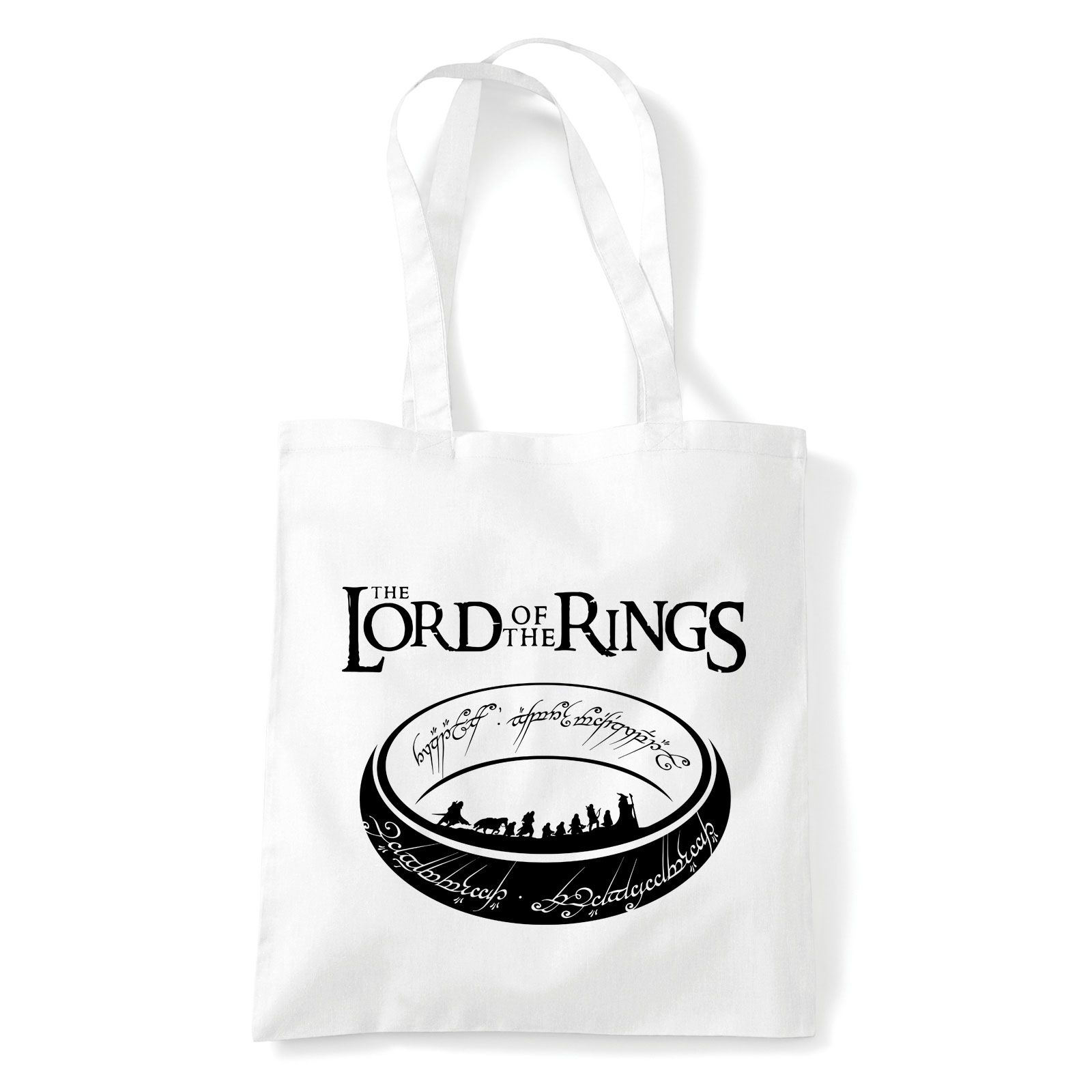 the lord of the rings gyűrűk ura Fehér Shopper Vászontáska