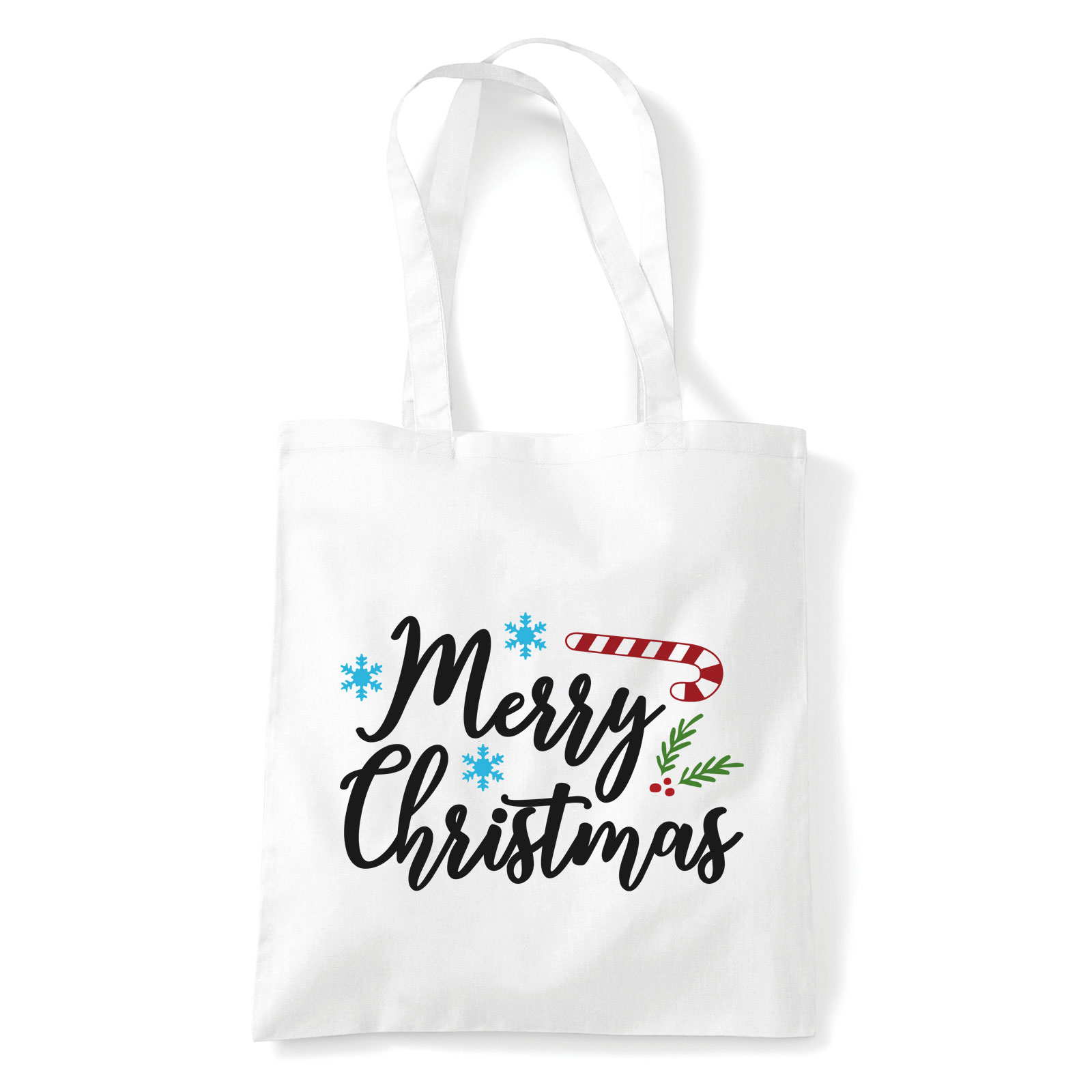 karácony christmas Fehér Shopper Vászontáska