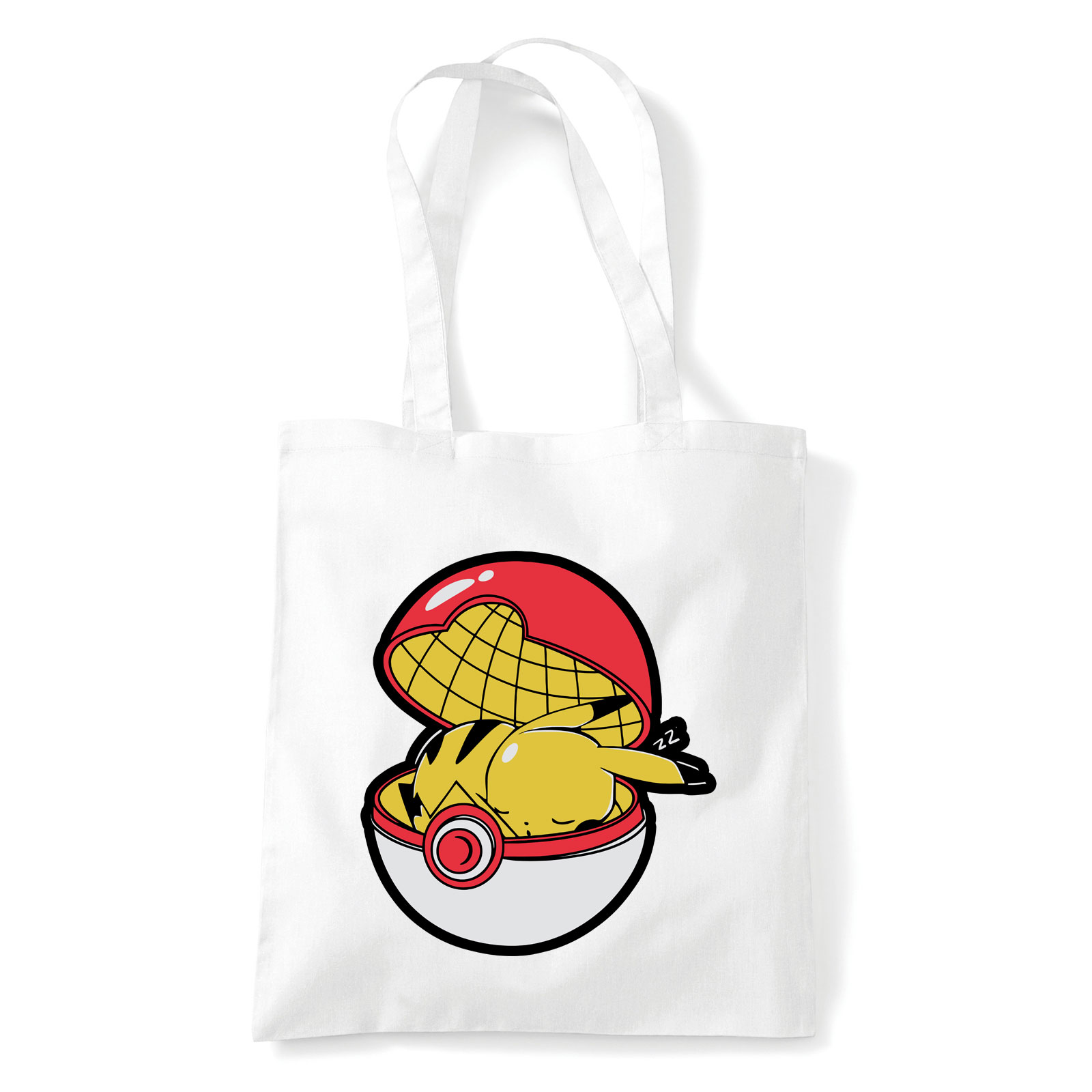 pokemon pikachu Fehér Shopper Vászontáska