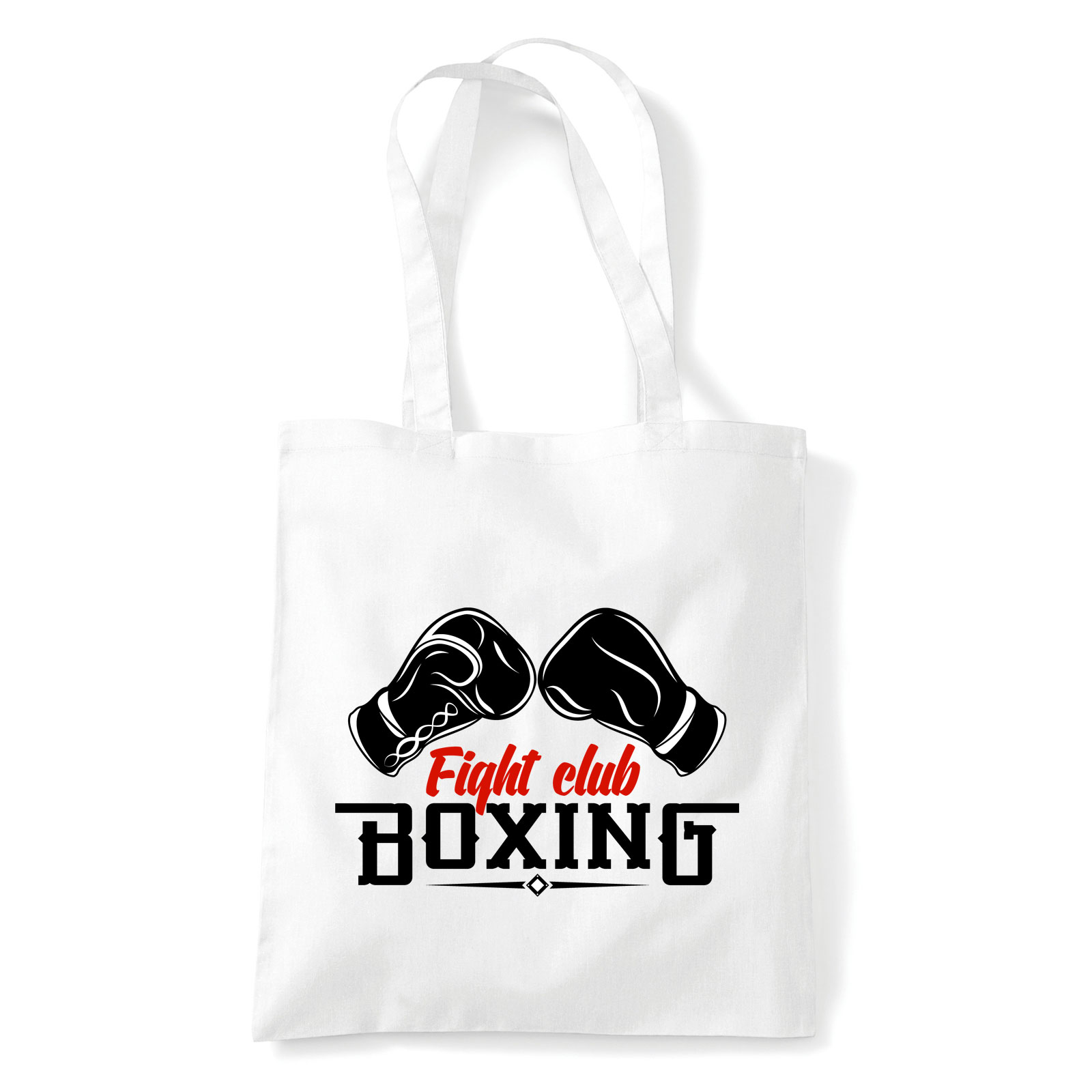 box boxing Fehér Shopper Vászontáska