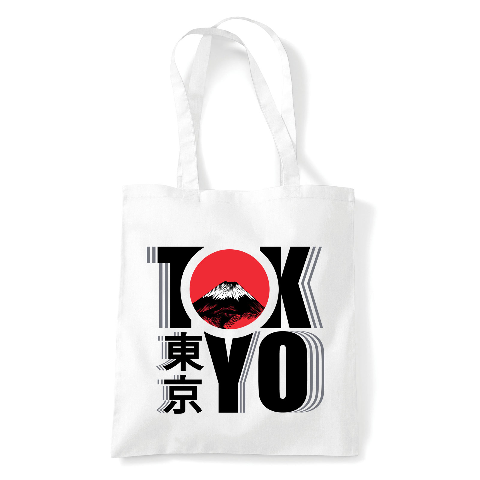 tokyo japán japan Fehér Shopper Vászontáska
