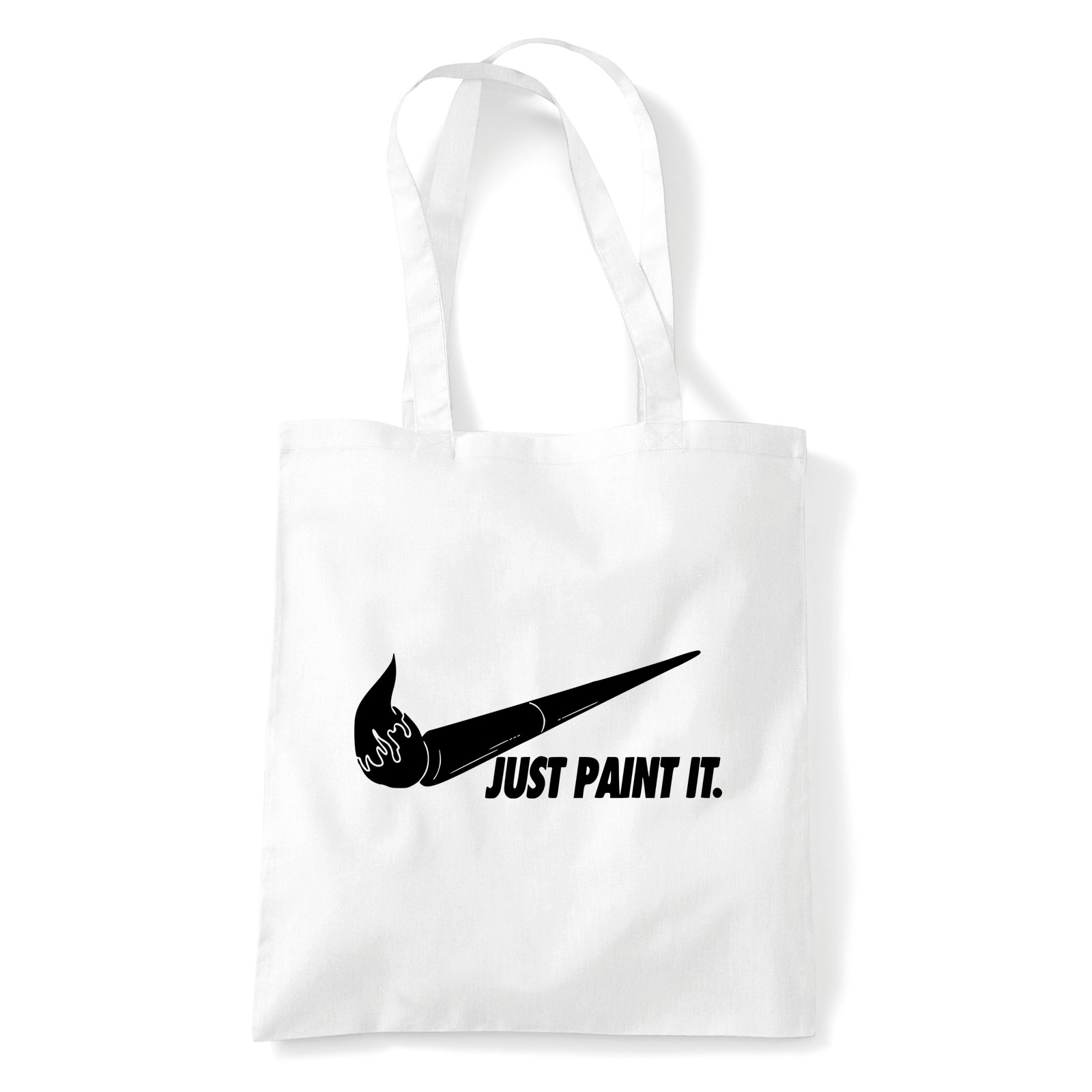 Festészet Festő Fehér Shopper Vászontáska