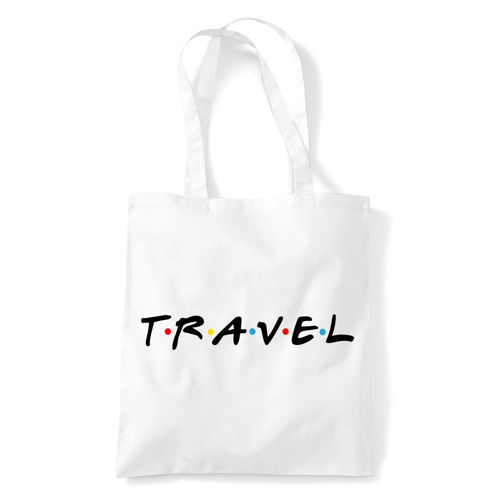 travel utazás nyaralás Fehér Shopper Vászontáska
