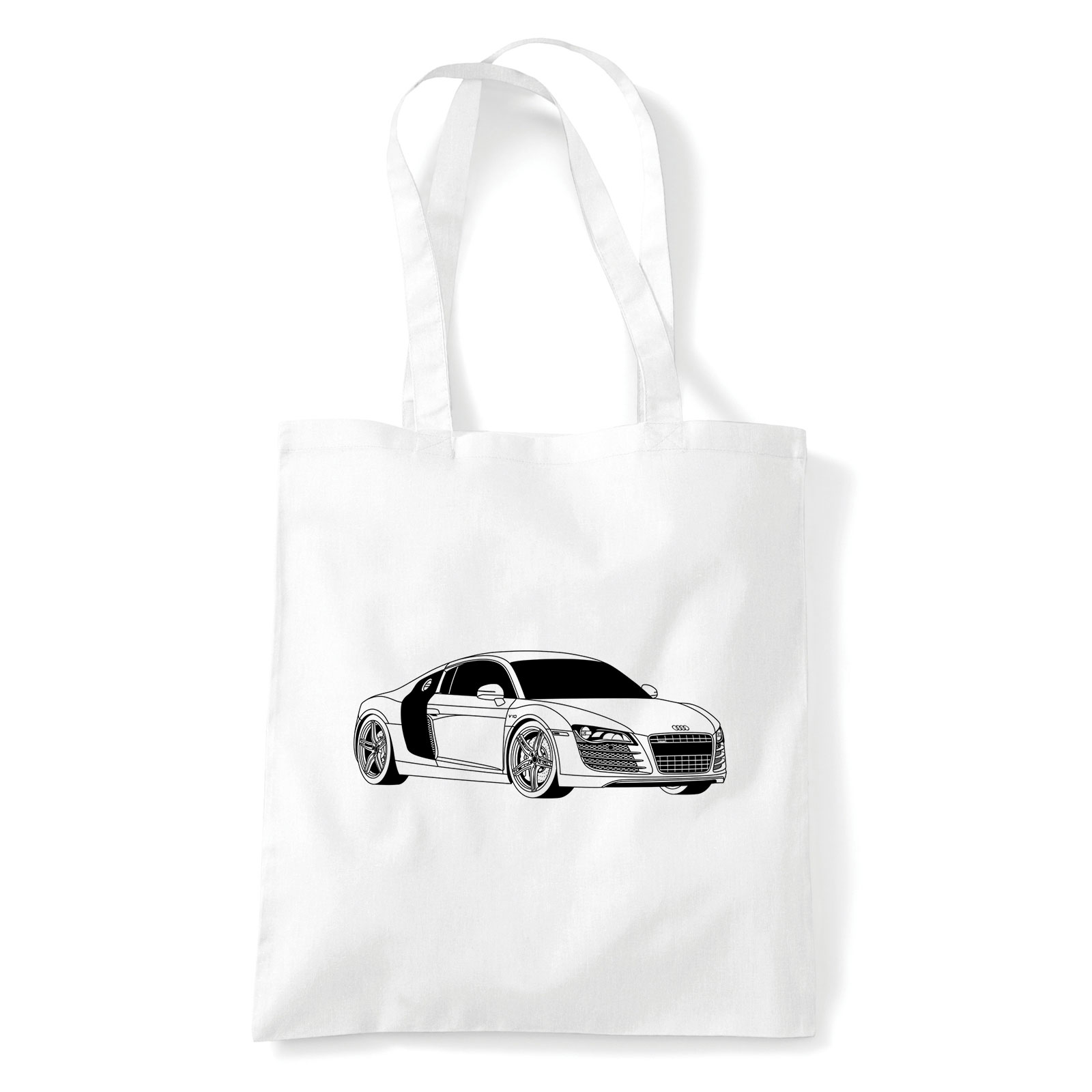 Audi Fehér Shopper Vászontáska