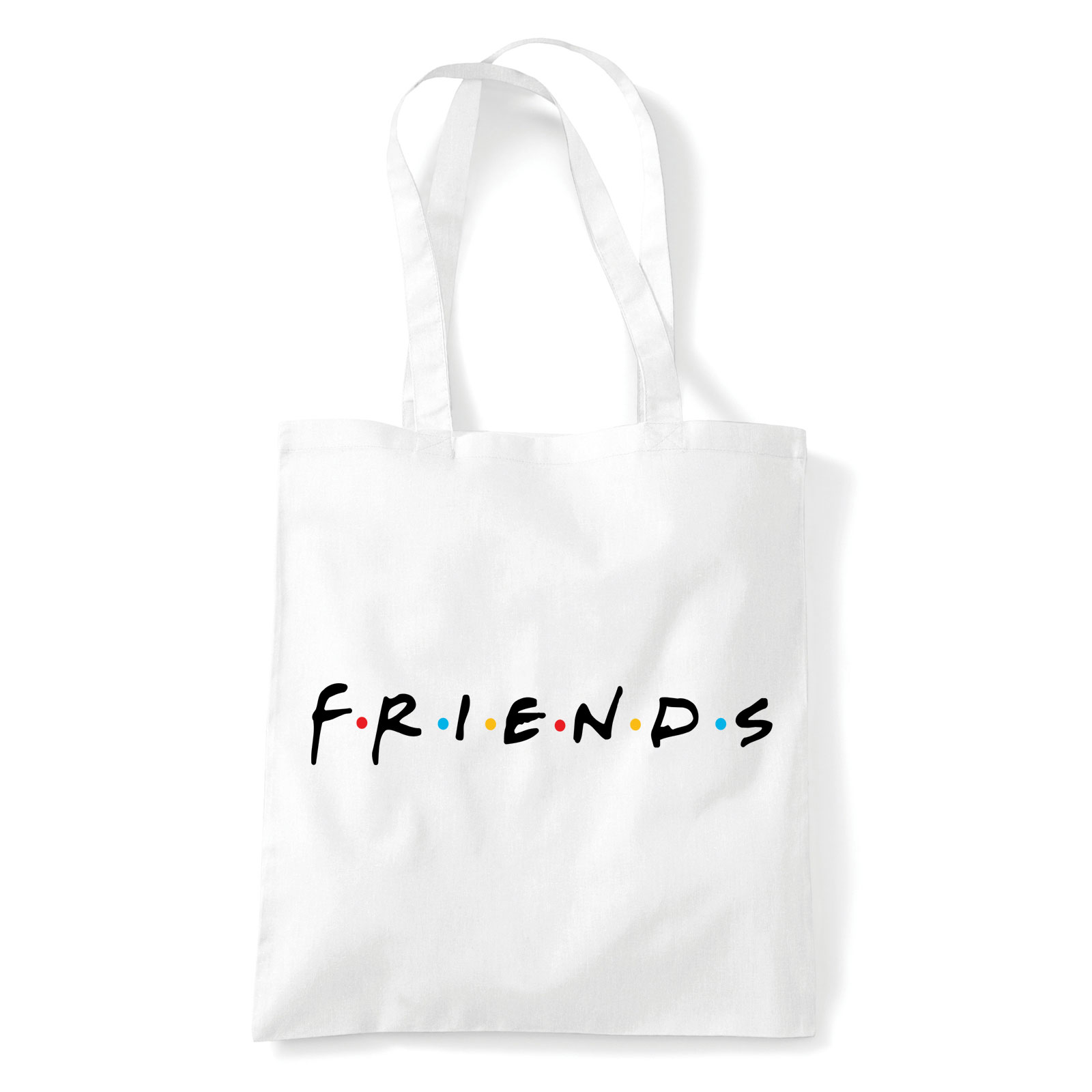 friends jóbarátok Fehér Shopper Vászontáska