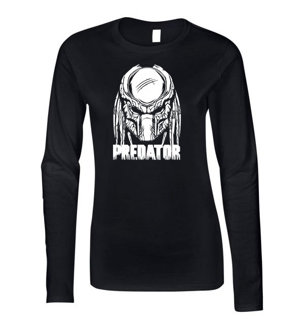 Predator Fekete Női Hosszú Ujjú Póló