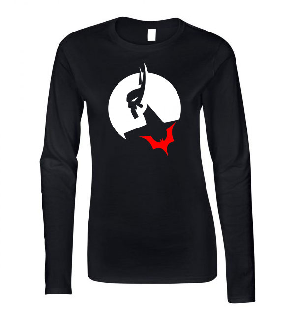 batman beyond Fekete Női Hosszú Ujjú Póló