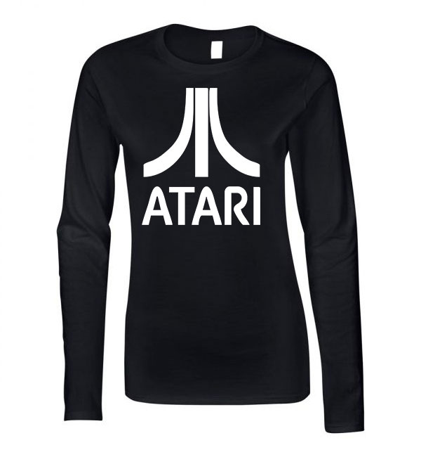 atari Fekete Női Hosszú Ujjú Póló