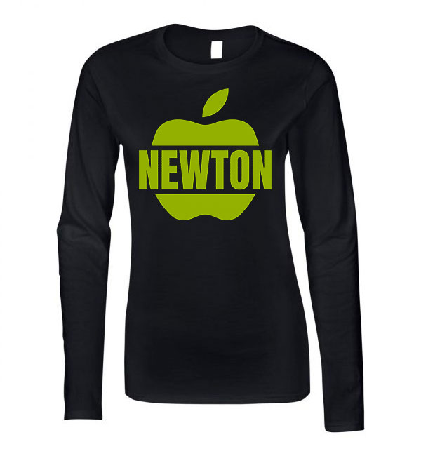 newton alma Fekete Női Hosszú Ujjú Póló