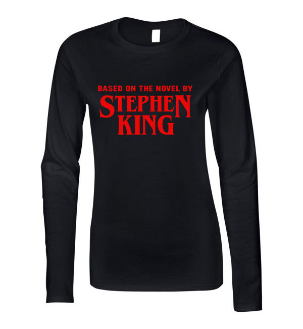 Based on the nover by Stephen King Fekete Női Hosszú Ujjú Póló