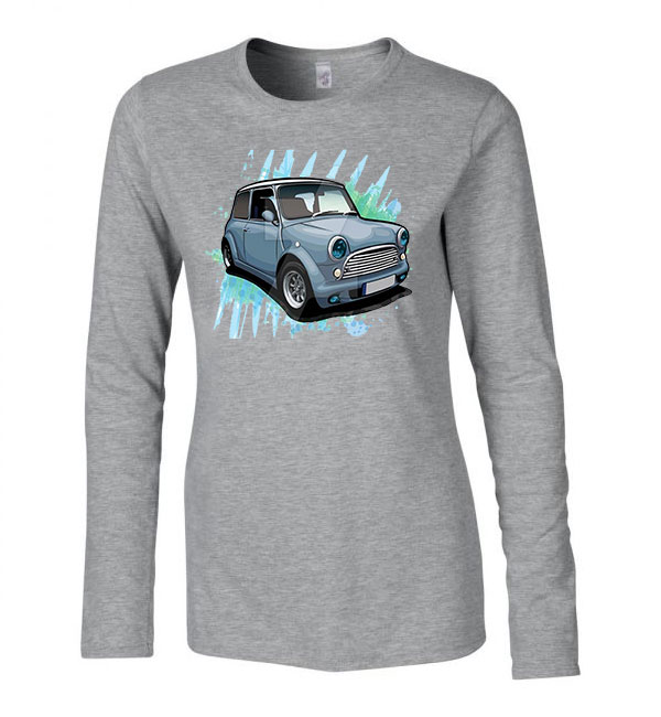 go trabi trabant Sportszürke Női Hosszú Ujjú Póló