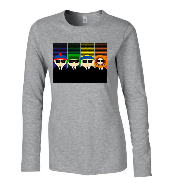 south park cartman Sportszürke Női Hosszú Ujjú Póló