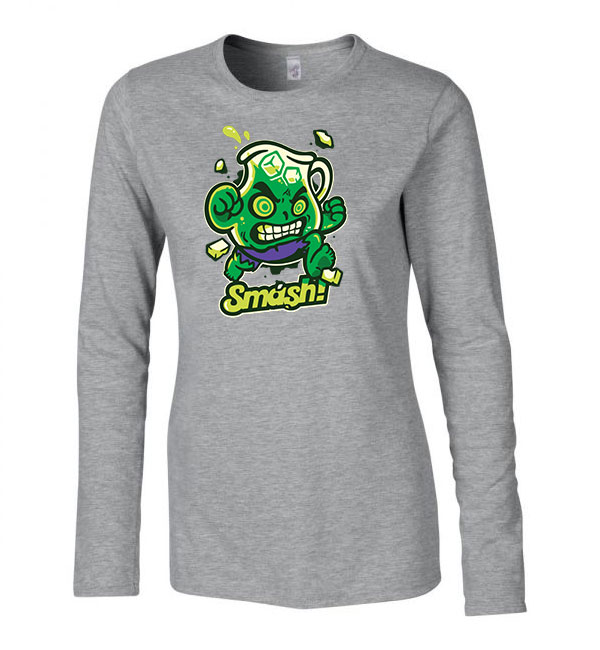hulk smash cool aid Sportszürke Női Hosszú Ujjú Póló