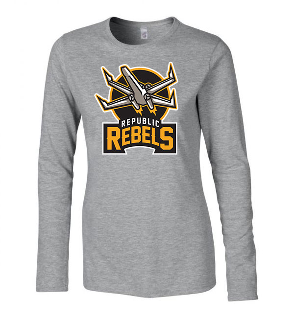 rebels star wars x szárnyú Sportszürke Női Hosszú Ujjú Póló
