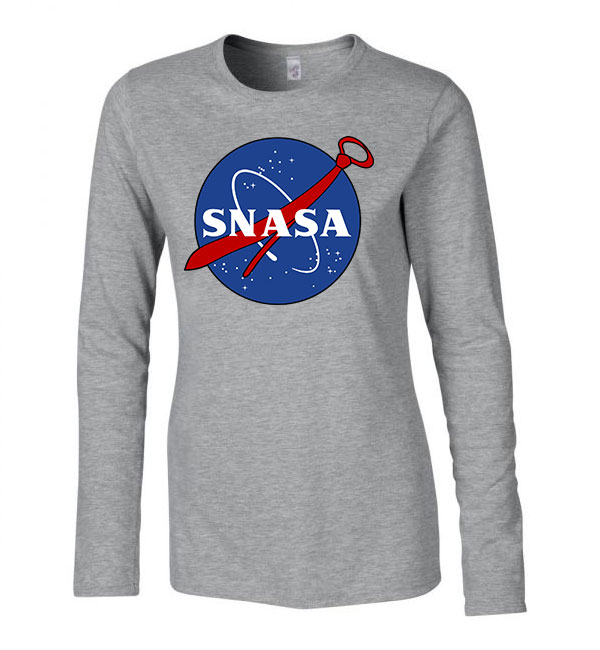 tnasa snasa barney stinson így jártam anyátokkal Sportszürke Női Hosszú Ujjú Póló