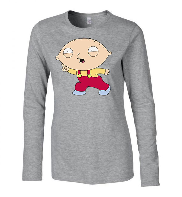 stewie family guy Sportszürke Női Hosszú Ujjú Póló