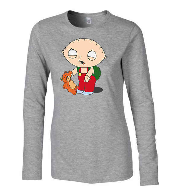 stewie family guy Sportszürke Női Hosszú Ujjú Póló
